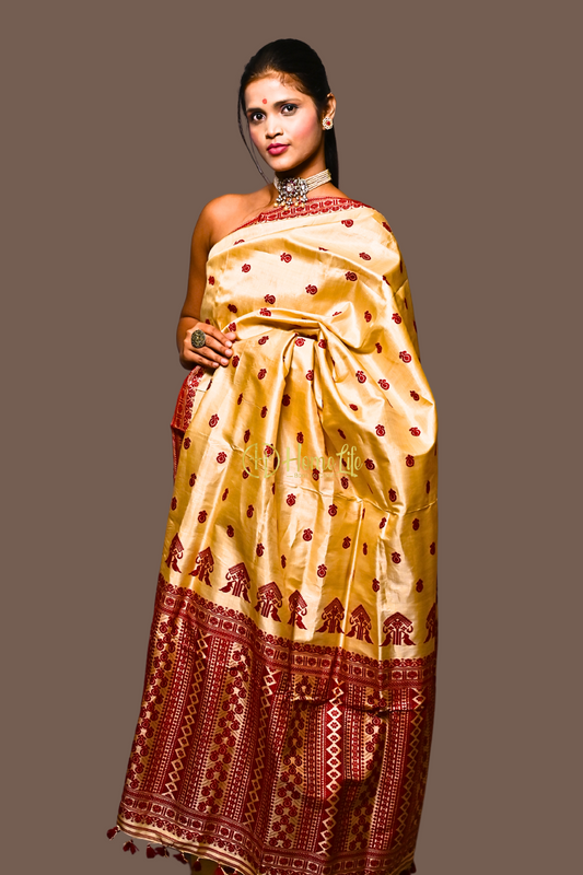 Assam Muga Silk,Muga Silk, Muga Silk Saree