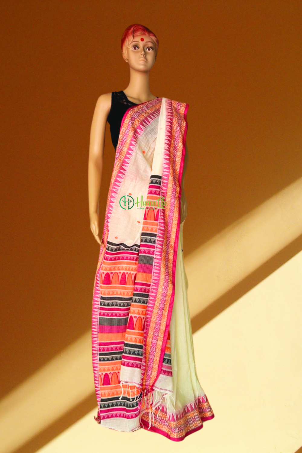 Assam handloom masrise cotton Saree