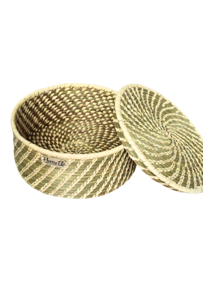 Multi purpose Round Sabai Grass Basket