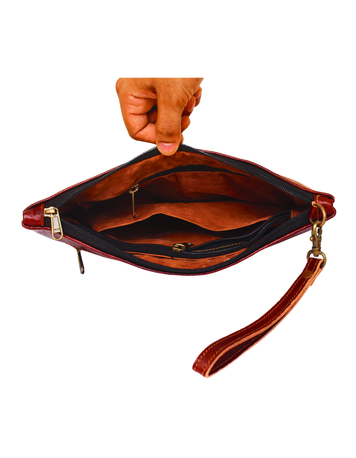 Woven Fabric Clutch