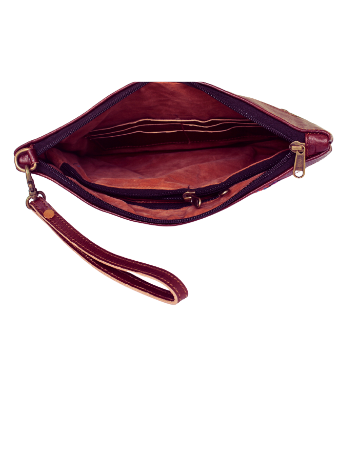 Woven Fabric Clutch