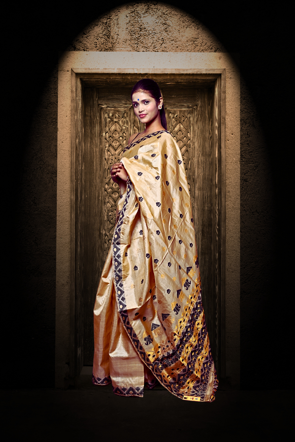 Dharitri Muga Silk Saree