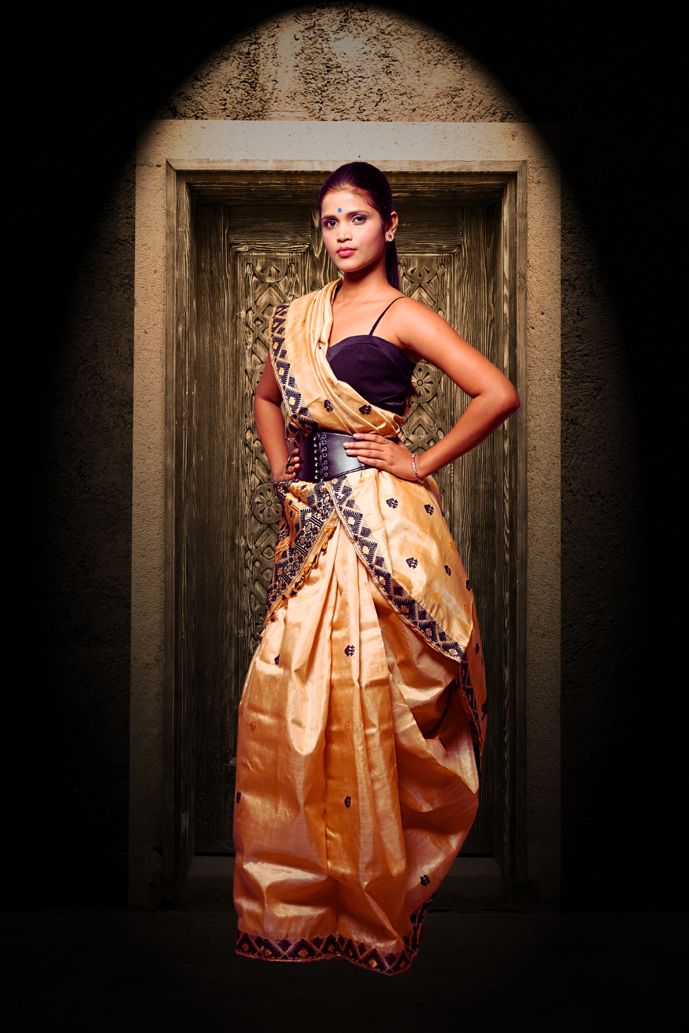 Dharitri Muga Silk Saree