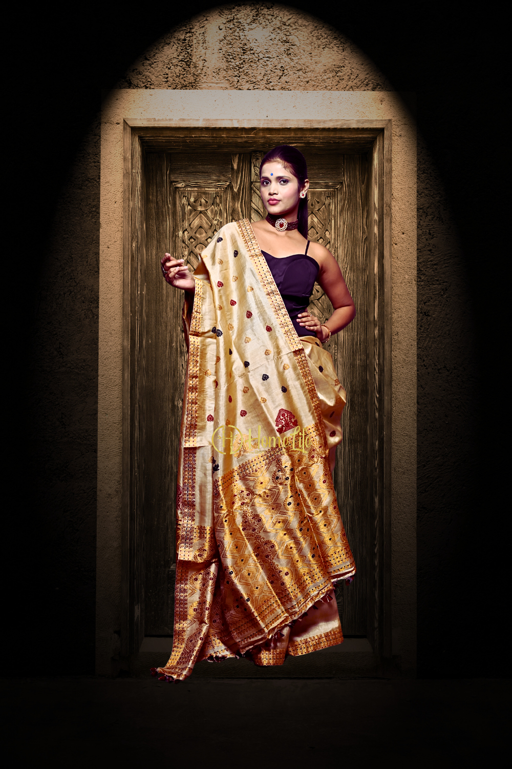 Geetanjali Muga Silk Saree