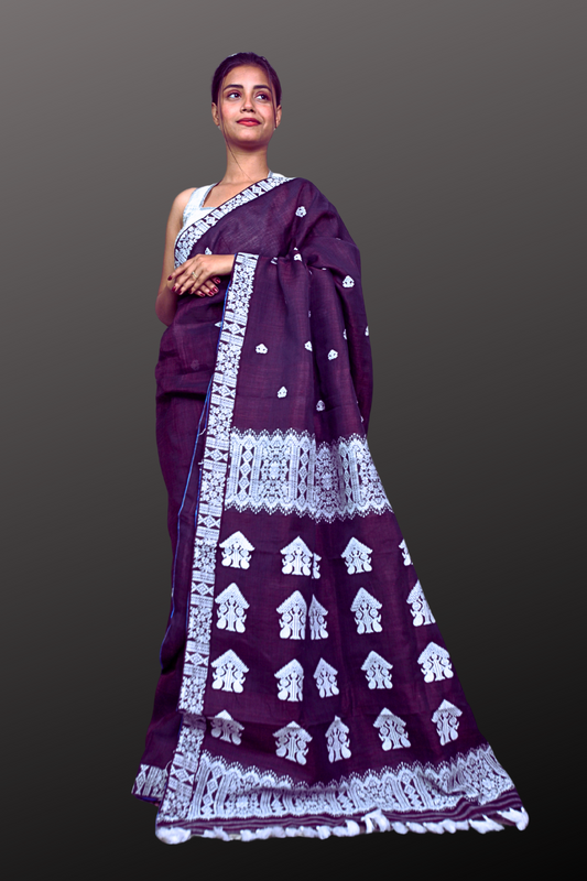 assam saree, Assam handloom Saree, cotton saree, handloom saree