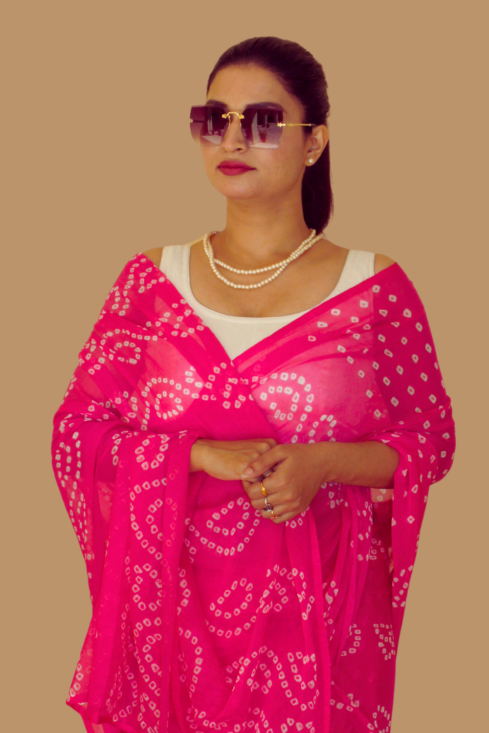 Bijli Pink Bandhej
