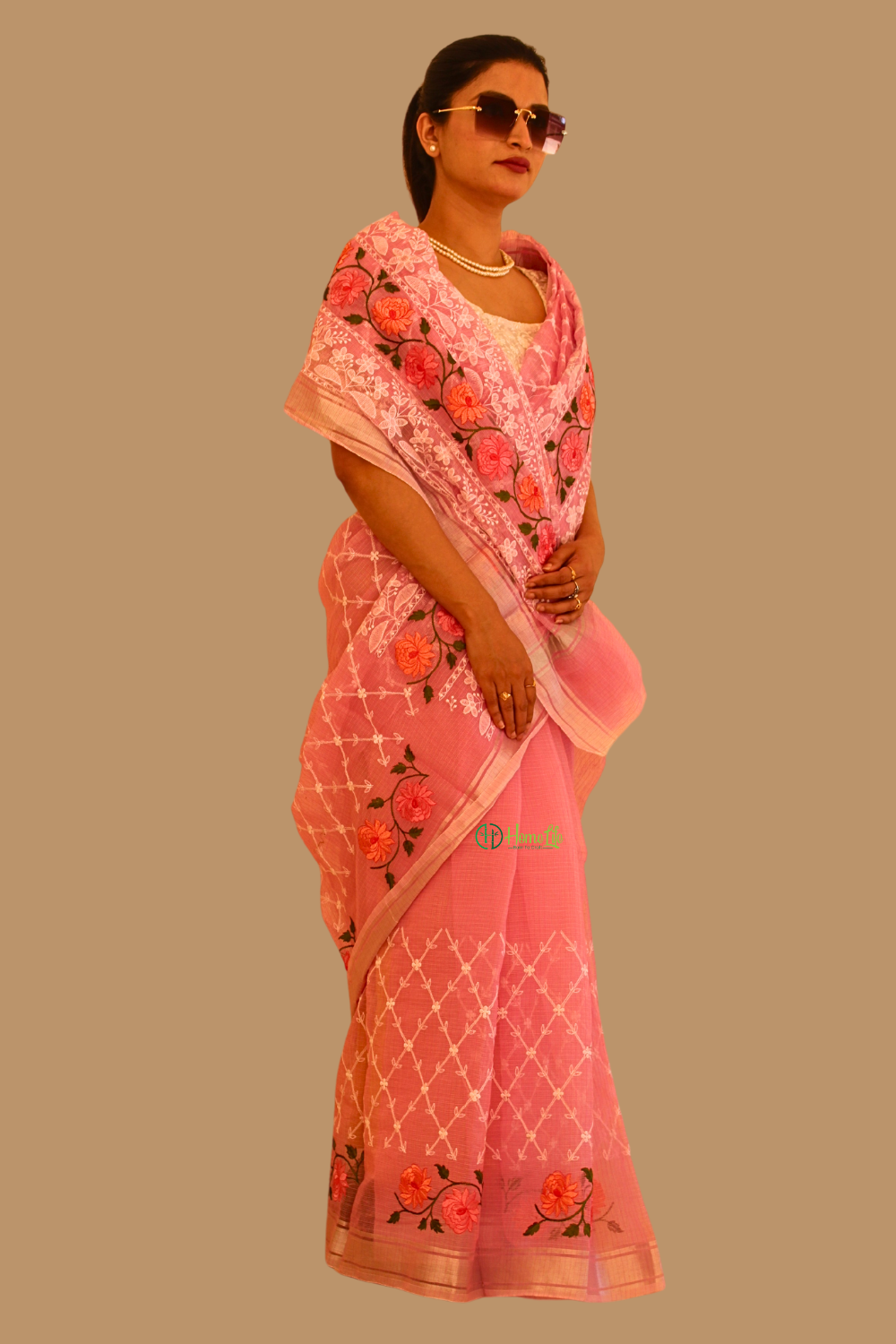 Popy Kota Doria Saree