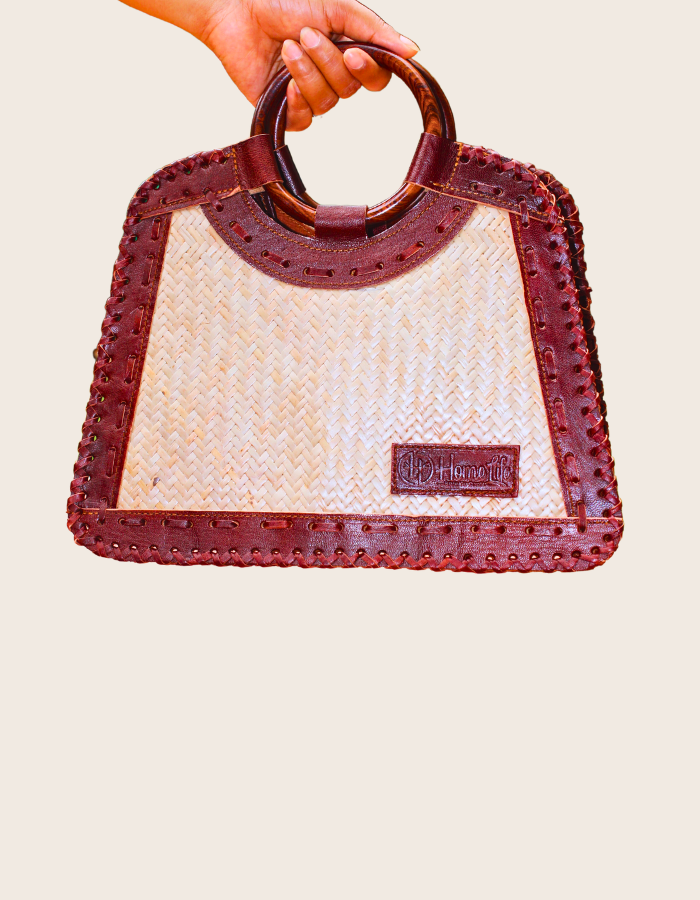 Shital Pati Beige hand bag