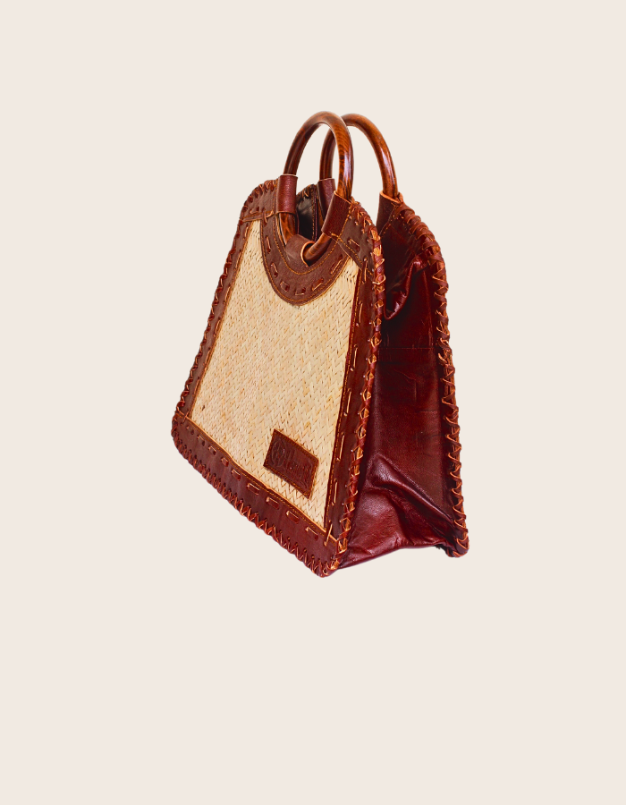 Shital Pati Beige hand bag