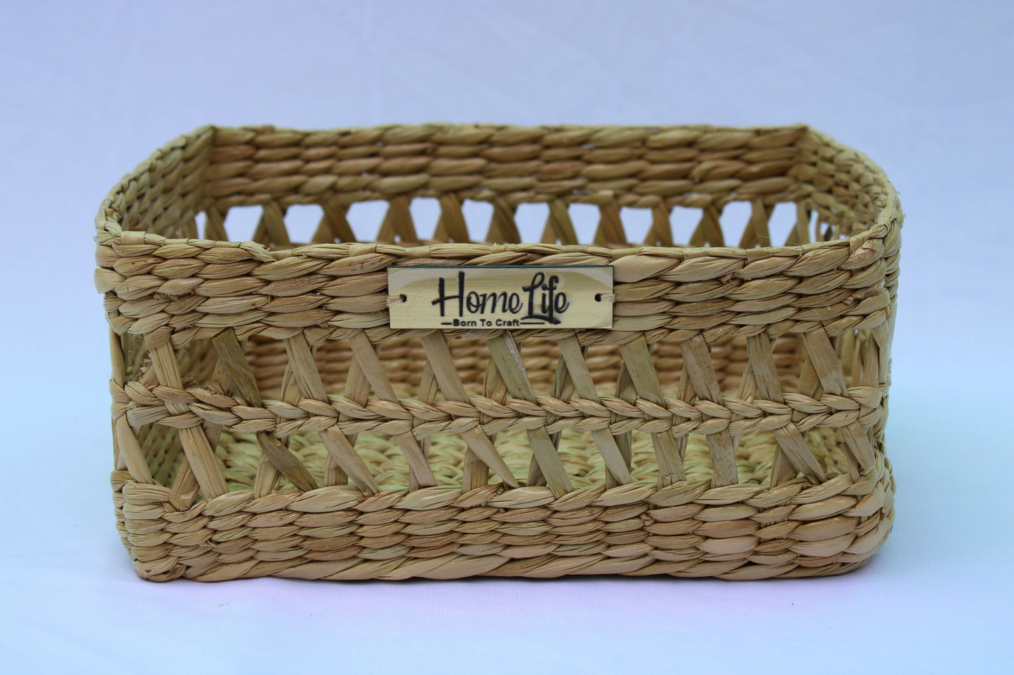Criss Cross Multipurpose kauna basket (M)