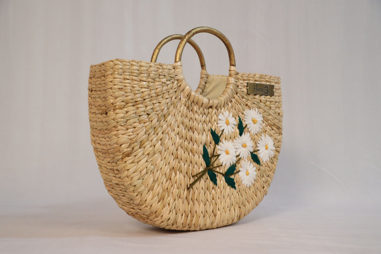 White bouquet U bag