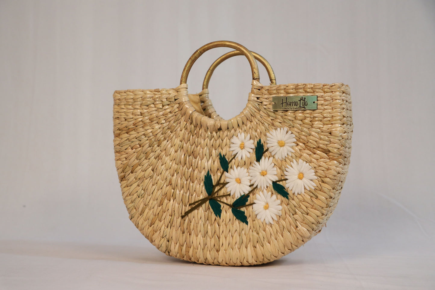 White bouquet U bag