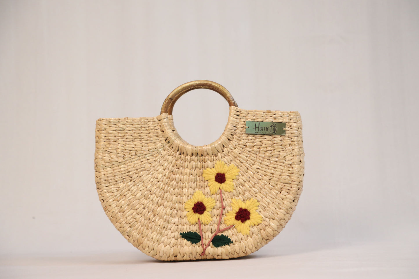 Yellow Flower U-shaped Bag