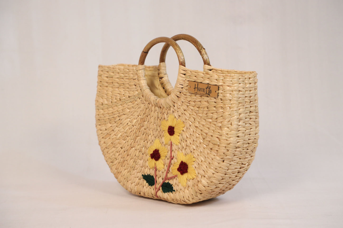 Yellow Flower U-shaped Bag