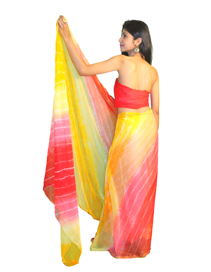 Rainbow Leheriya red