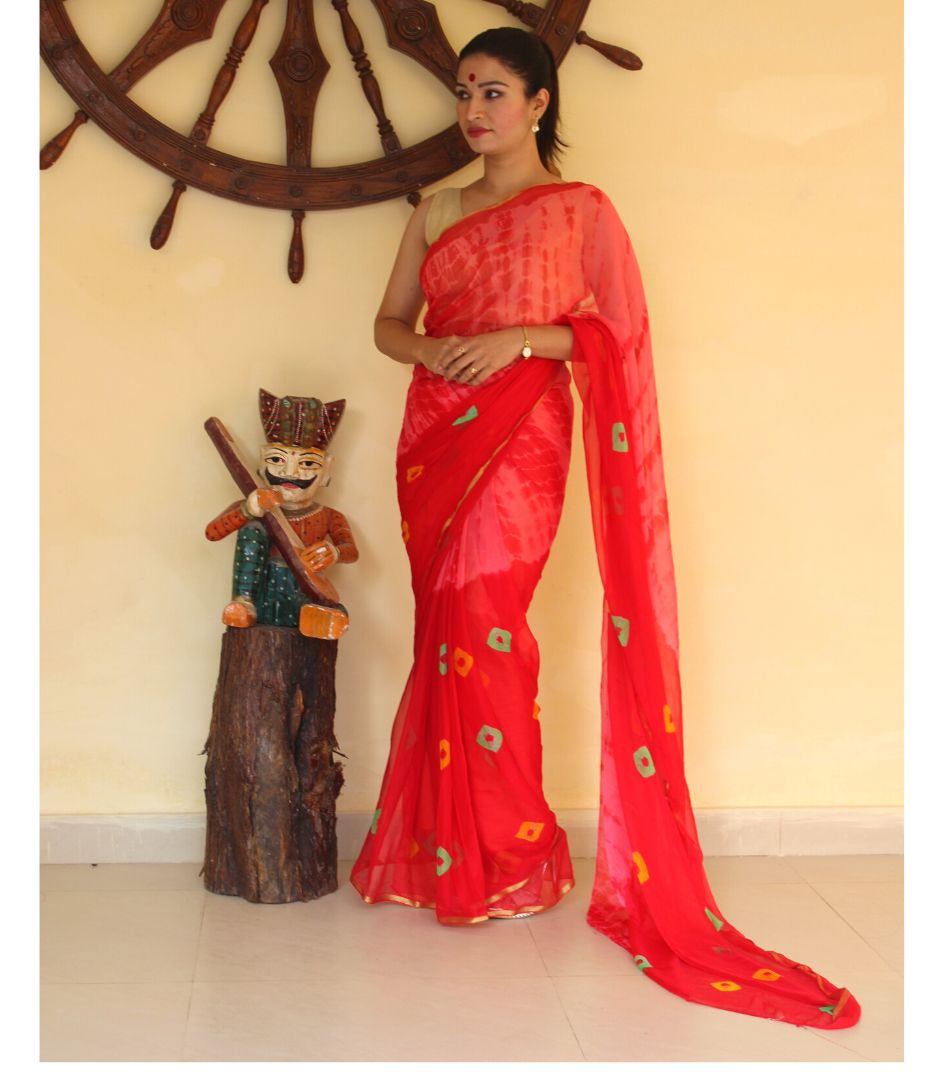 Patli Pallu Red Leheriya