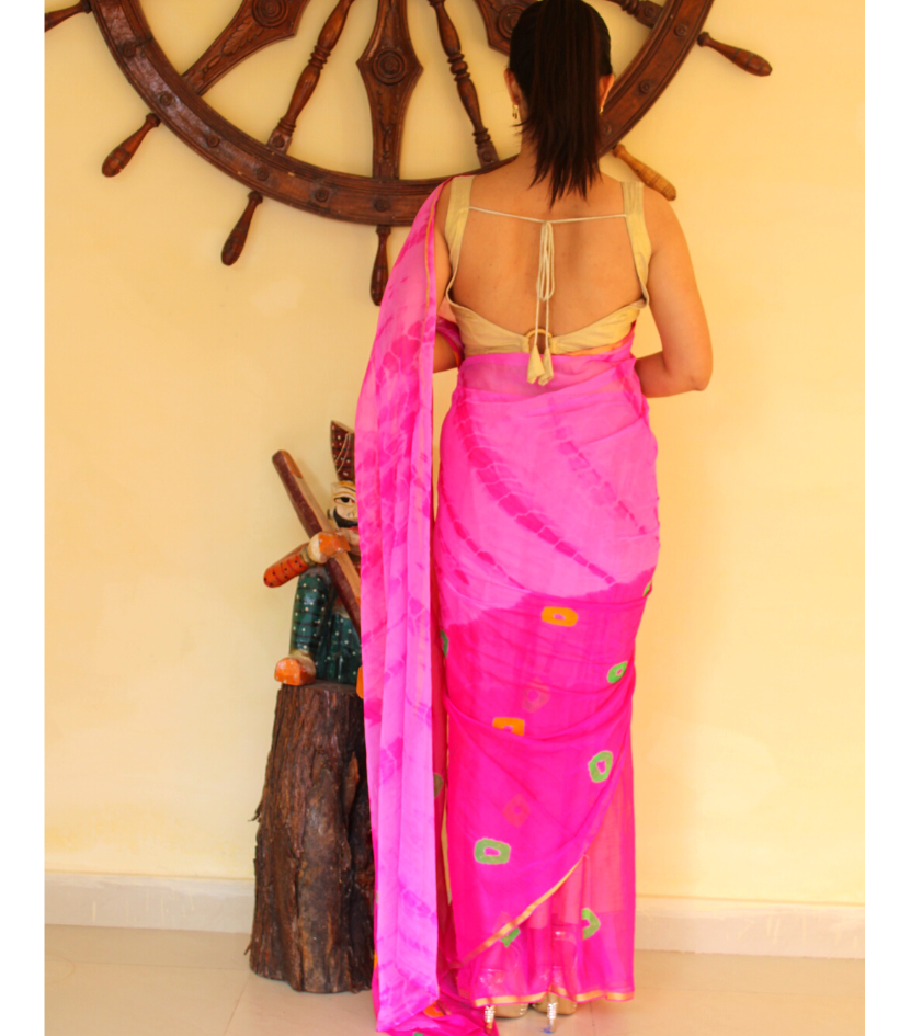 Patli Pallu Pink Leheriya