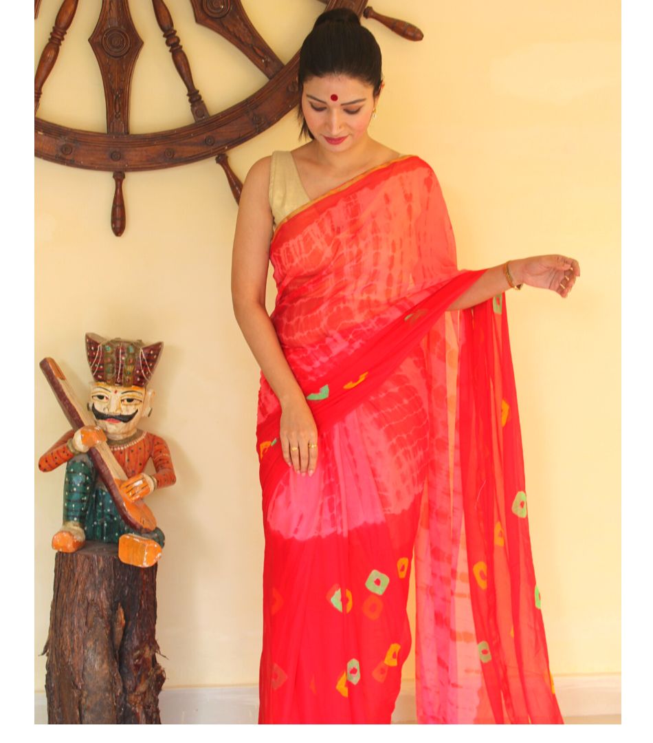 Patli Pallu Red Leheriya