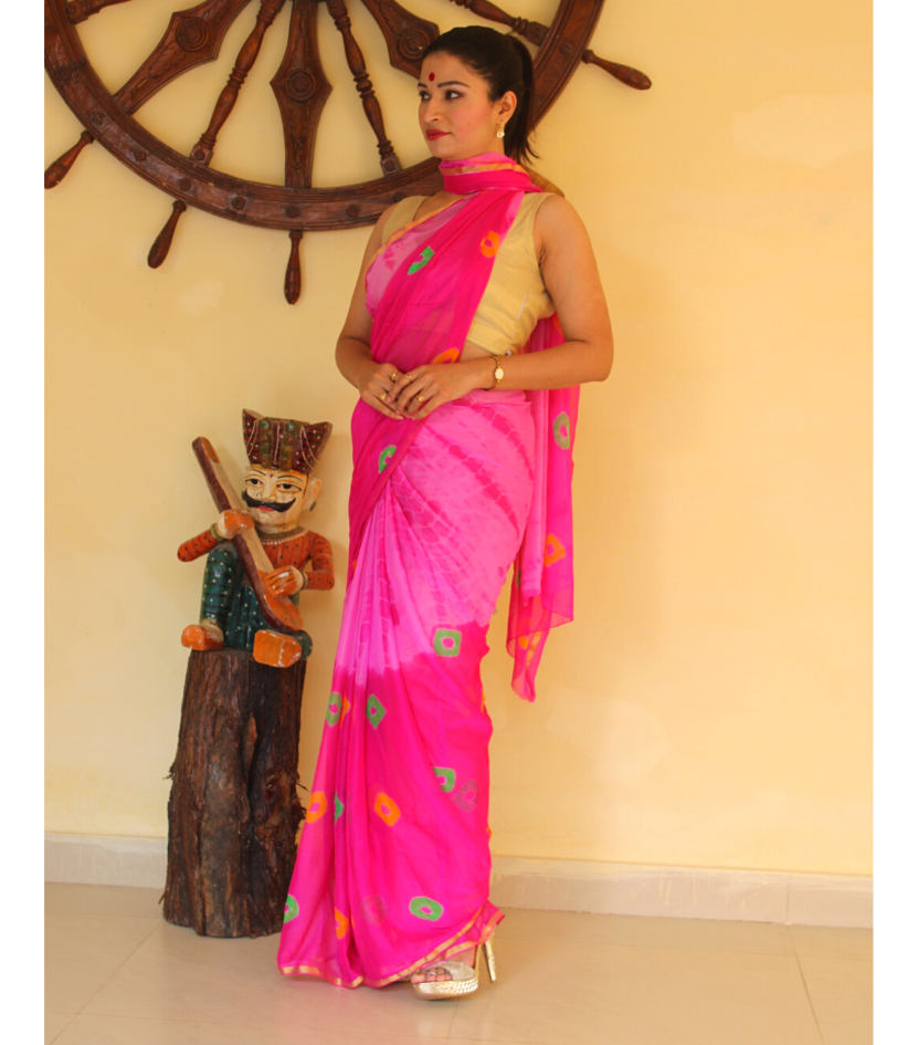 Patli Pallu Pink Leheriya