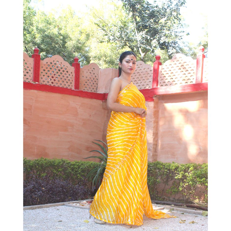 Bhabina Yellow Leheriya