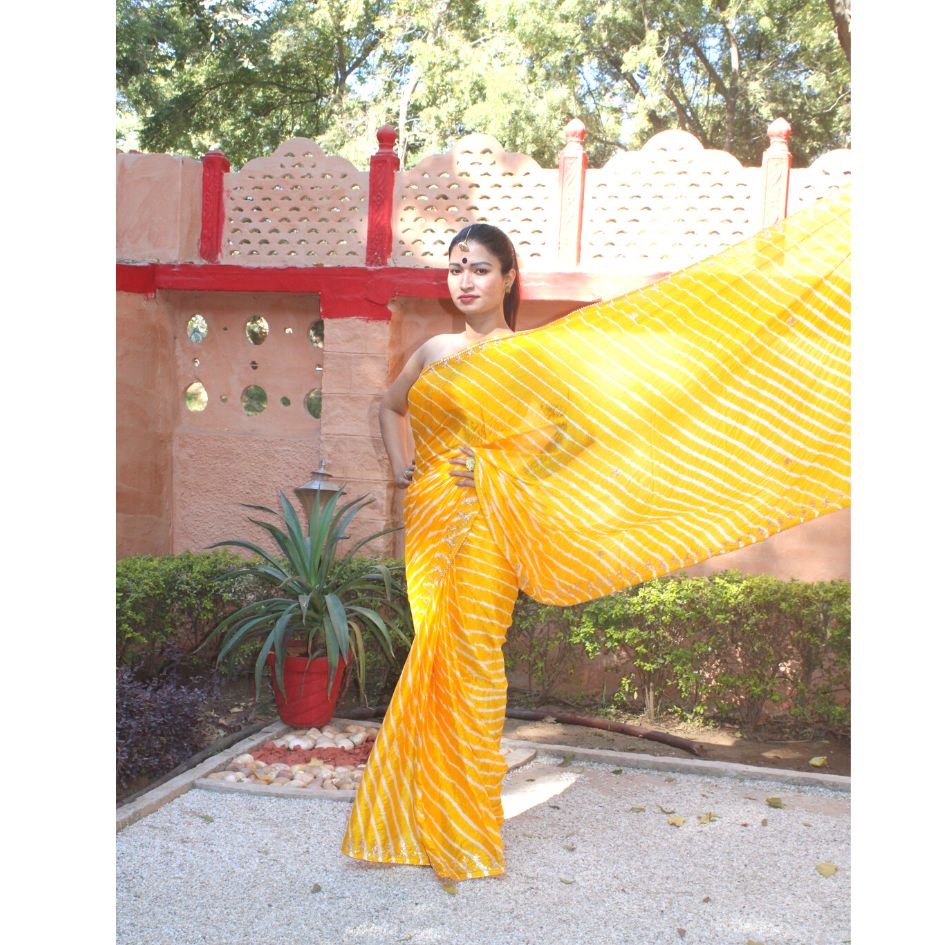 Bhabina Yellow Leheriya