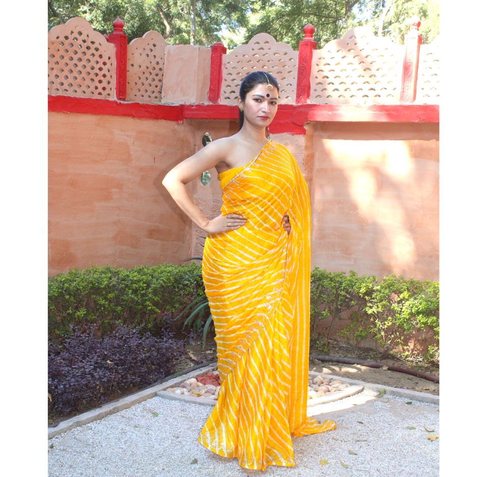 Bhabina Yellow Leheriya