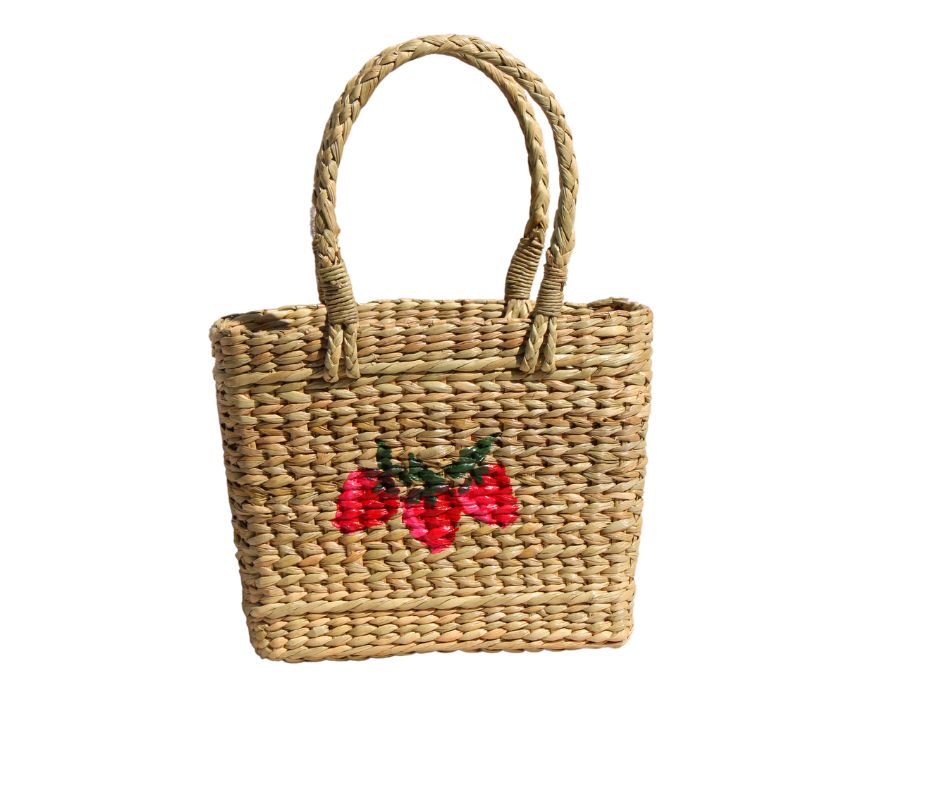 Strawberry Handcrafted Tote