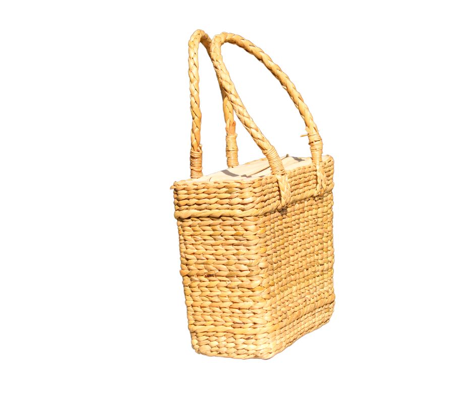 Golden Bow Hand Bag