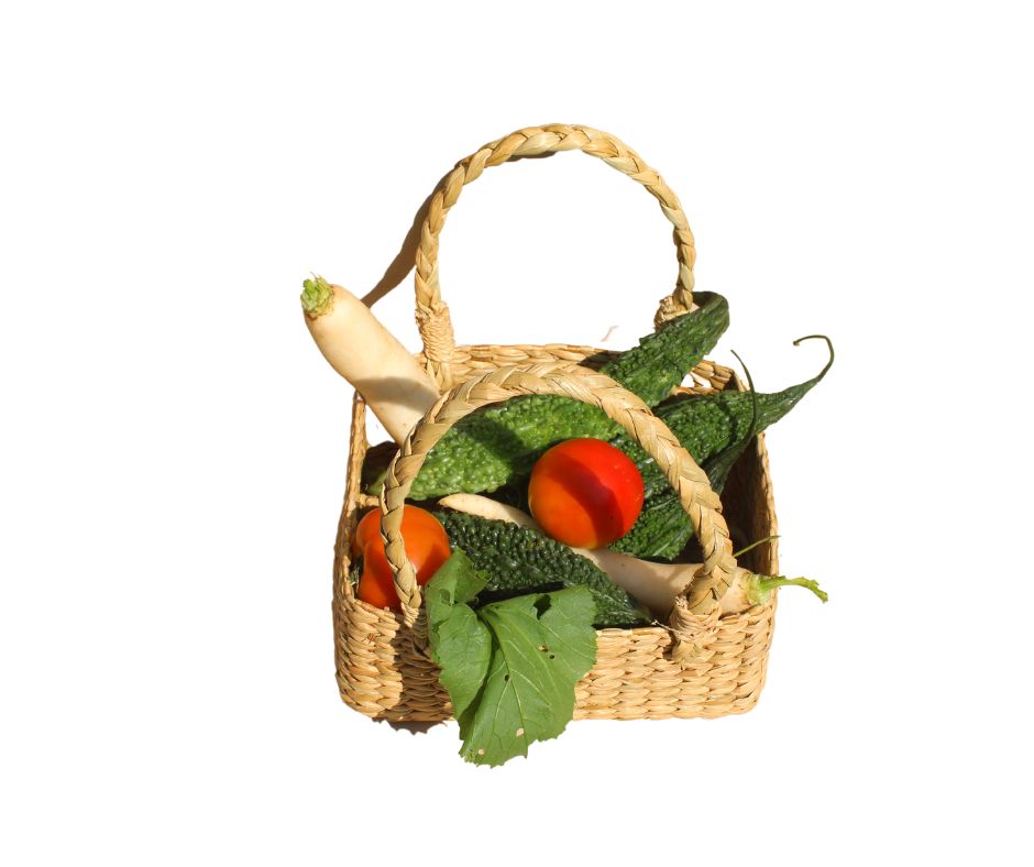 Table Basket with handle