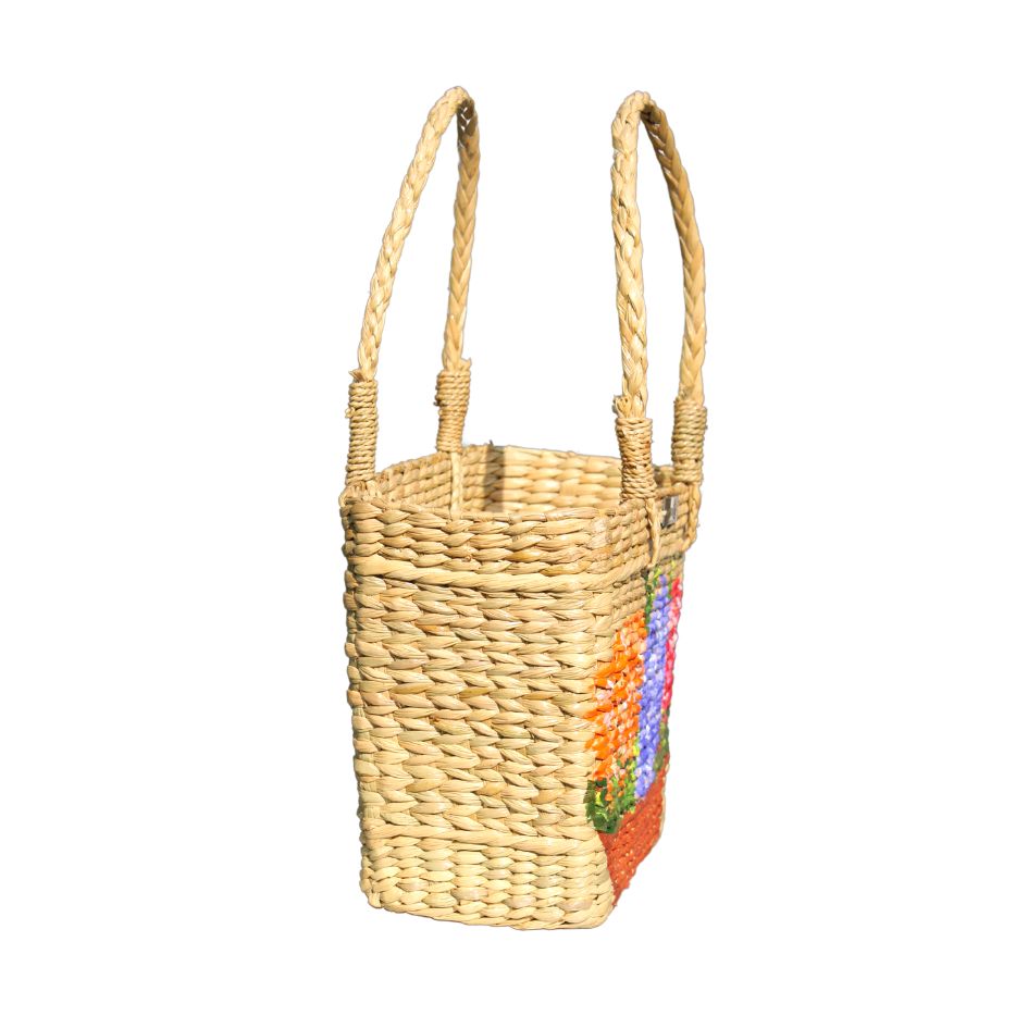 Hydrangeas Bouquet Handcrafted Tote