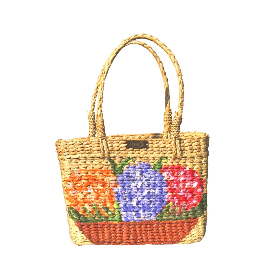 Hydrangeas Bouquet Handcrafted Tote