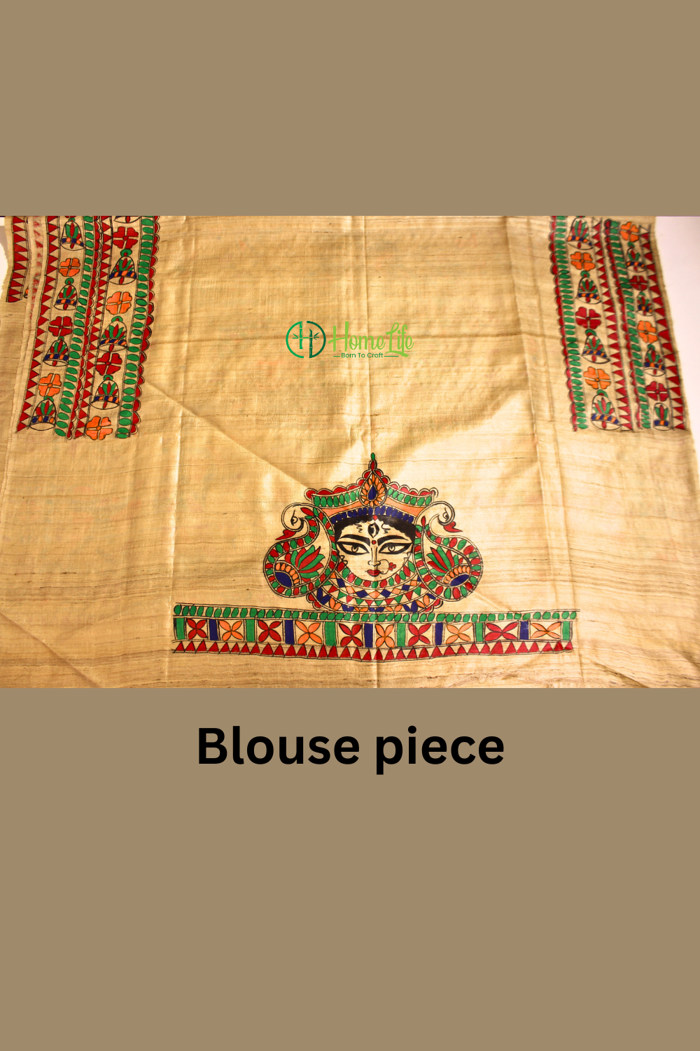 Gauri Hand Pinted Madhubani Saree