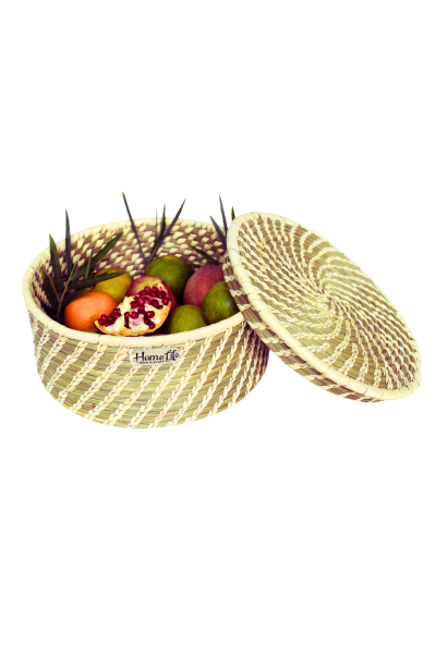 Multi purpose Round Sabai Grass Basket