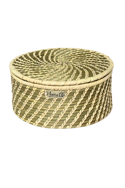 Multi purpose Round Sabai Grass Basket