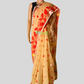 Beige Jamdani Saree