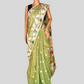 Pista green Jamdani Saree