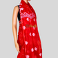 Red Jamdani Saree