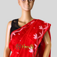 Red Jamdani Saree