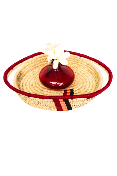 Sabai Grass  tray with handles