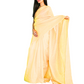 Light Cream Katha Saree