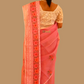 Anju Baby Pink Kota Doria saree