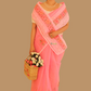 Anju Baby Pink Kota Doria saree