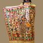 Gauri Hand Pinted Madhubani Saree