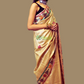 Gauri Hand Pinted Madhubani Saree