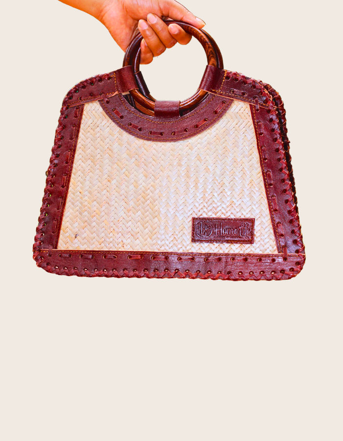 DEENITA Brown Hand-held Bag Shital Pati Leaf Women/ Ladies Shopping Bag/  Sholder Bag /Hand Bag/ Side Bag/Girls Stylish Hand Bags Brown - Price in  India | Flipkart.com