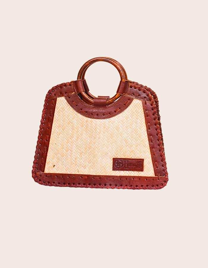 Shital Pati Beige hand bag