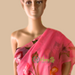 Ambika hand painted georgette saree
