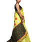 Dyed Nooni Silk Saree (Lemon Yellow)