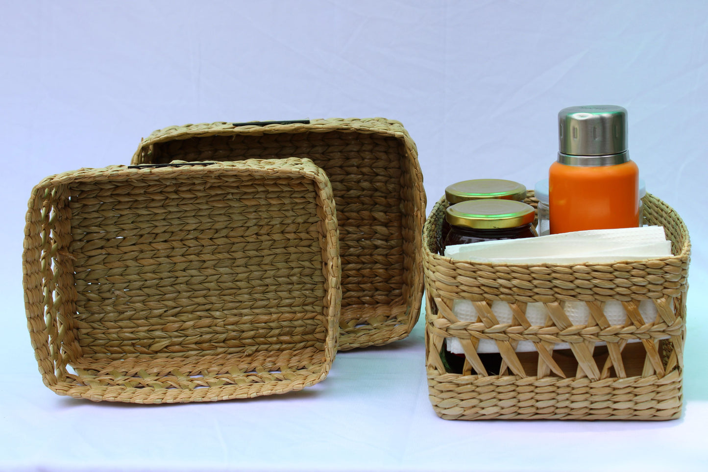 Criss Cross Multipurpose kauna basket