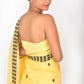 Yellow with black motif